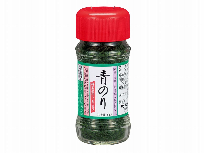 大野海苔株式会社」 - 商品詳細 青のり粉ビン入